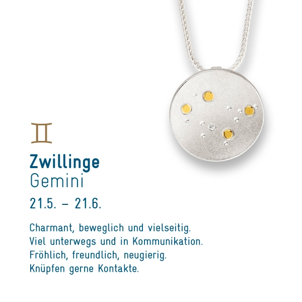 MANU Sternenschmuck - Zwilling